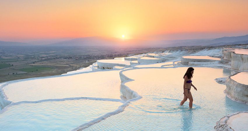 Isparta Gül Hasadı Salda Pamukkale ve Çeşme Alaçatı Turu | 1 Gece Konaklamalı